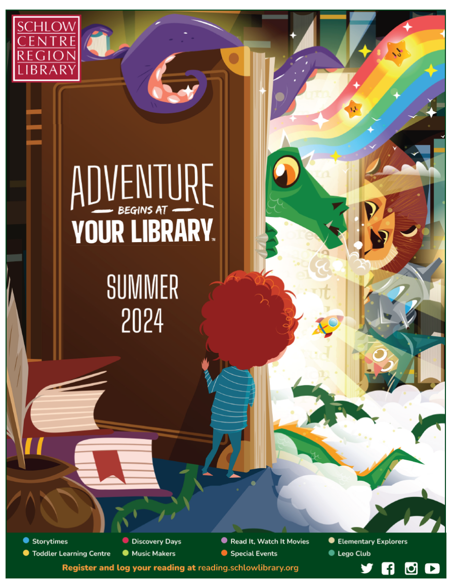 Summer 2024 Children's Events calendar cover