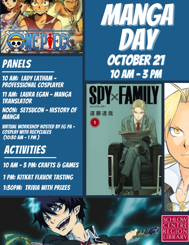 Schedule for Manga Day 2023